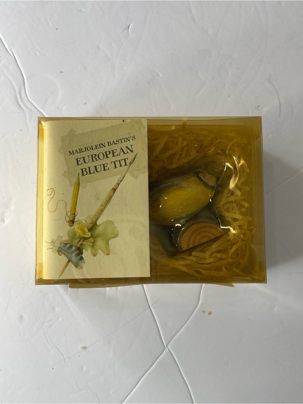 Marjolein Bastin Natures European Blue Tit Birds At My Window Hallmark NOS NEW